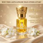 Aaspiring King Jasmine Sambac ( Mogra ) Premium  Attar 6 ML