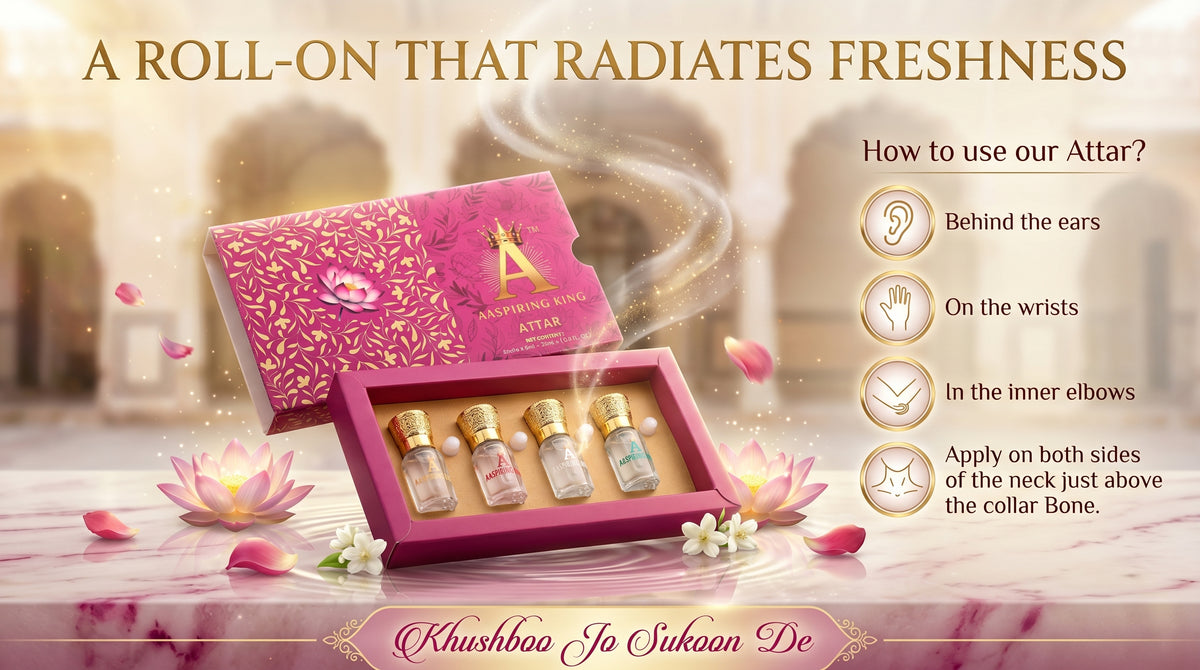 Royal Heritage Collection – Attar Gift Set by AASPIRING KING 24 ML