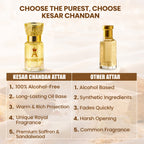 Aaspiring King Kesar Chandan Premium Attar 6 ML AK03