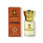 Aaspiring King 2 Pcs Attar Set Jasmine Sambac (Mogra) And Kesar Chandan 6 ML Each AK07