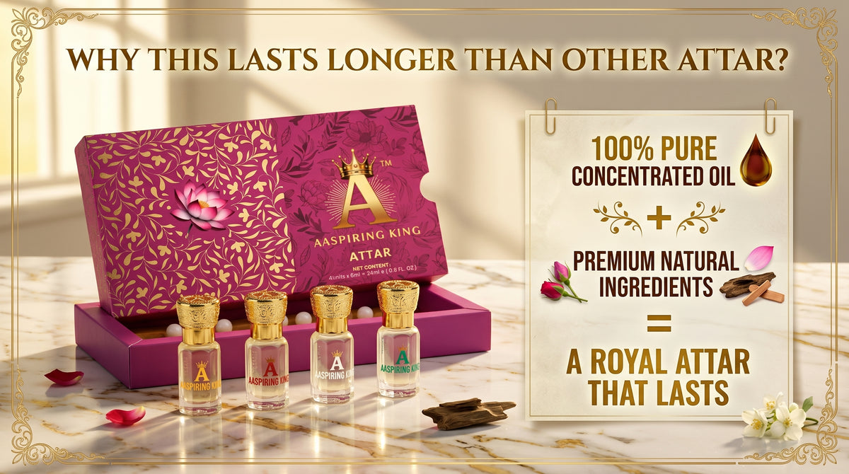 Royal Heritage Collection – Attar Gift Set by AASPIRING KING 24 ML