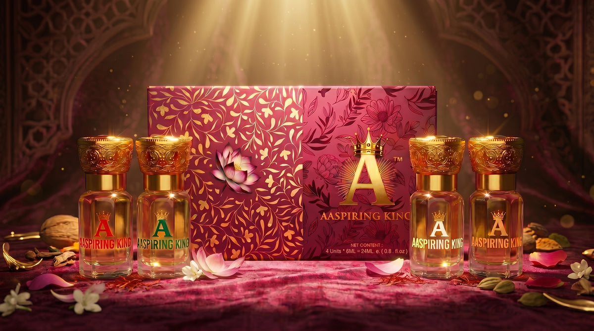 Royal Heritage Collection – Attar Gift Set by AASPIRING KING 24 ML