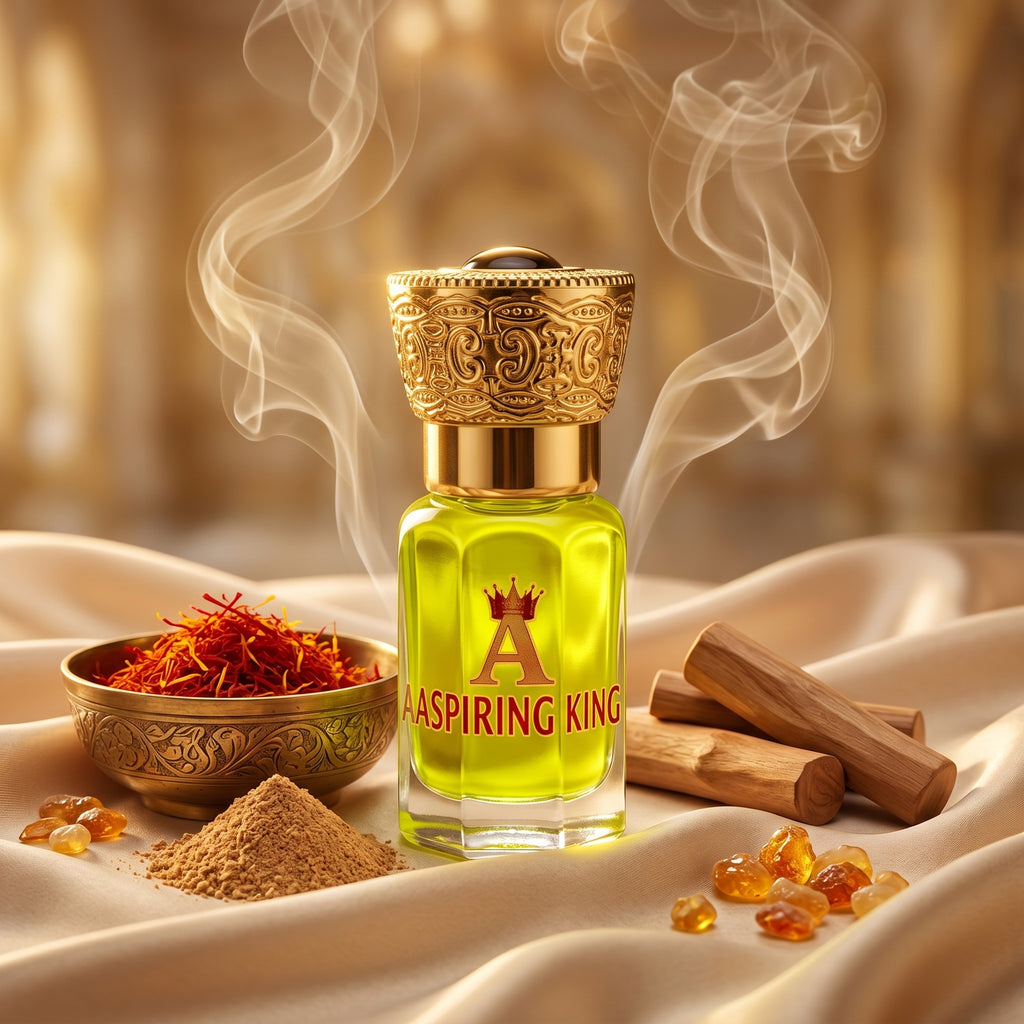 Aaspiring King Kesar Chandan Premium Attar 6 ML