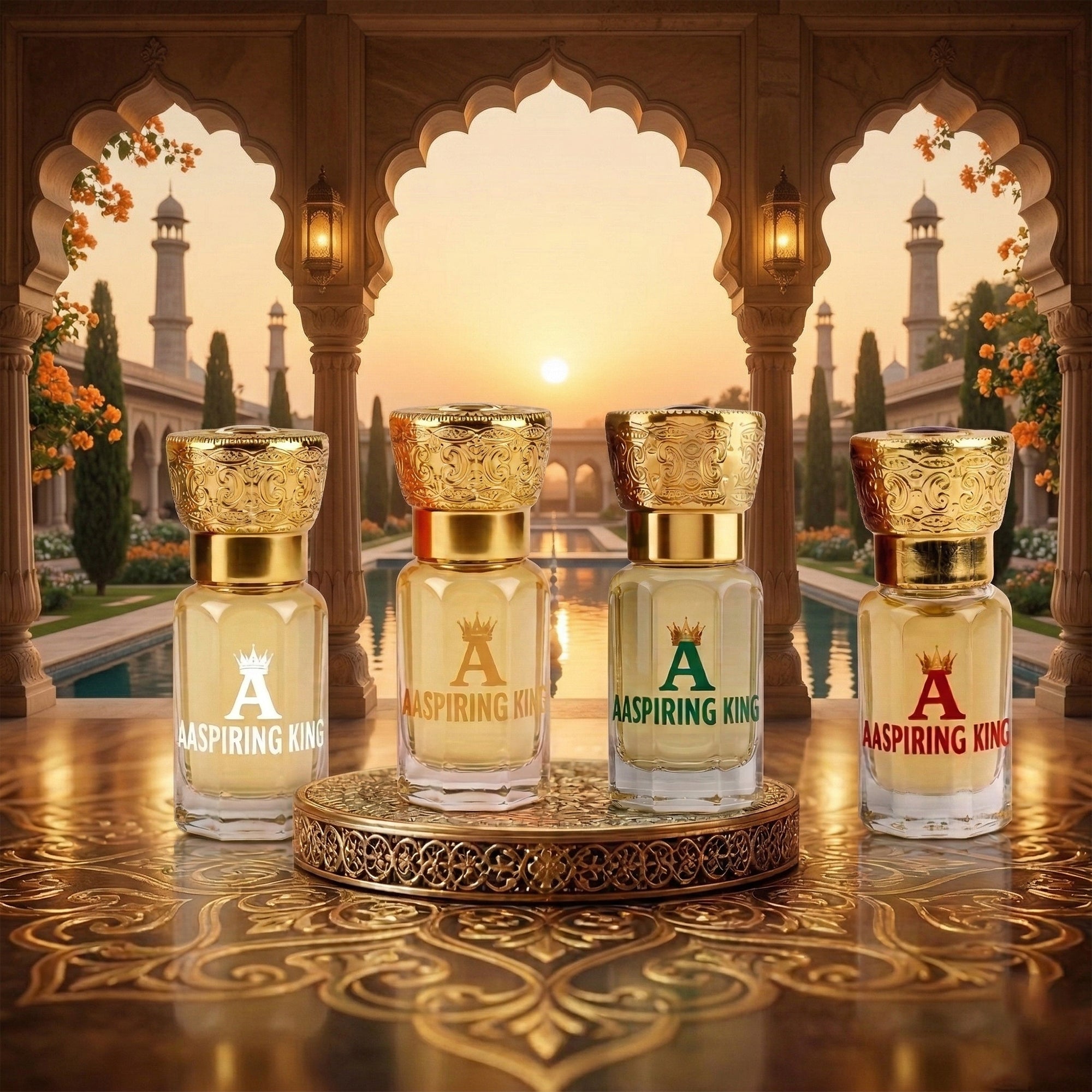 Royal Heritage Collection – Attar Gift Set by AASPIRING KING 24 ML
