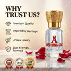 Aaspiring King Red Fairy Rose Premium Attar 6 ML